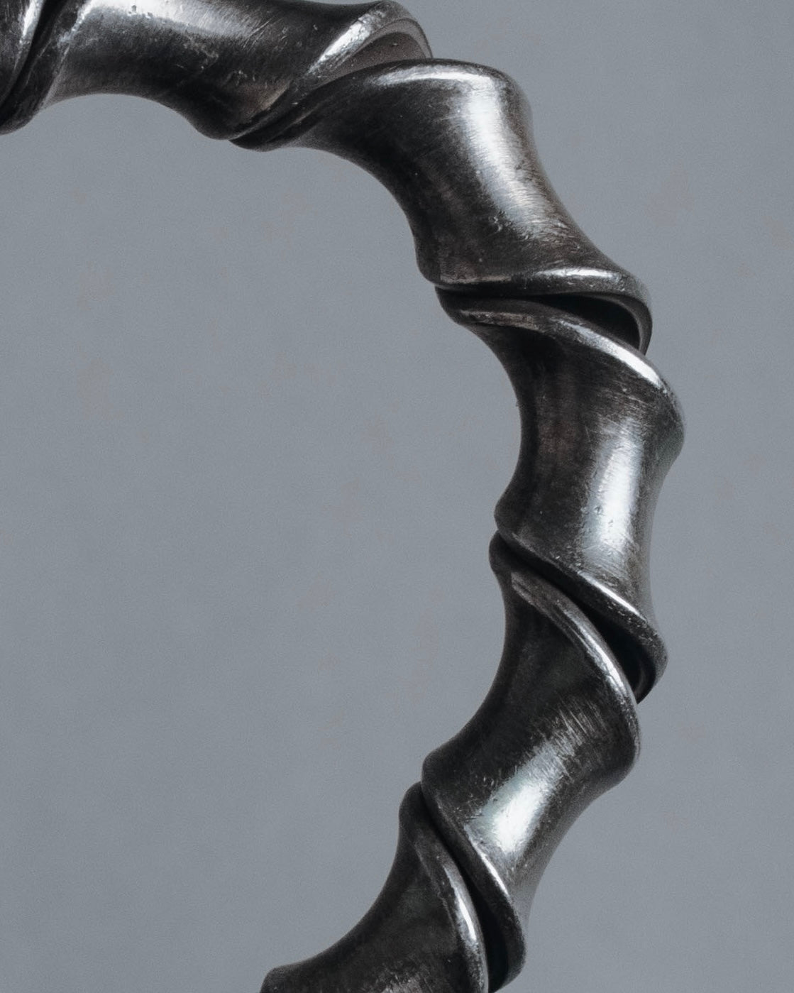 "Vintage Karen tribe silver bangle"