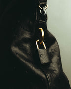 “Pierre Cardin” 80’s-90’s Ostrich leather top handle bag