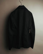 "GR 816" 90's Minimal black tailored blazer