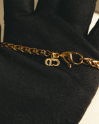 "Christian Dior" 80's-90's Ornate pendant necklace