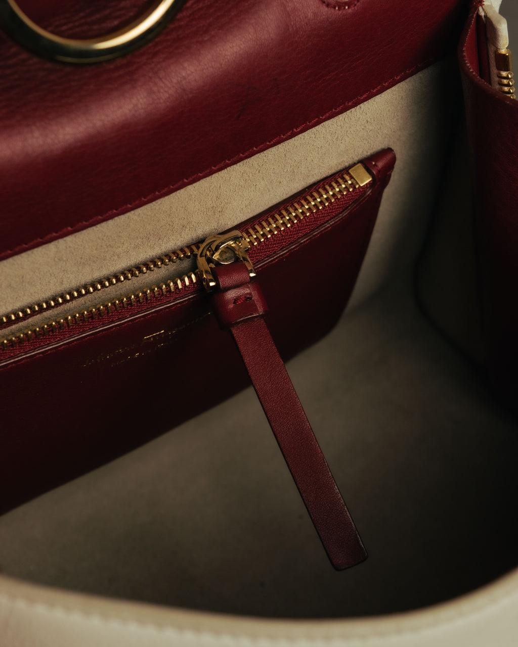 “Salvatore Ferragamo” 2013-2018 gancini bicolor top handle bag