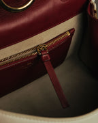 “Salvatore Ferragamo” 2013-2018 gancini bicolor top handle bag