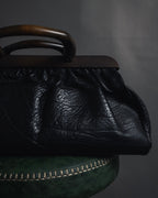 -SPECIAL- "GUCCI"
90’s-00’s Wood handle frame bag