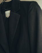 "CELINE" 00's Fitted peplum wool blazer
