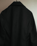 "GR 816" 90's Minimal black tailored blazer