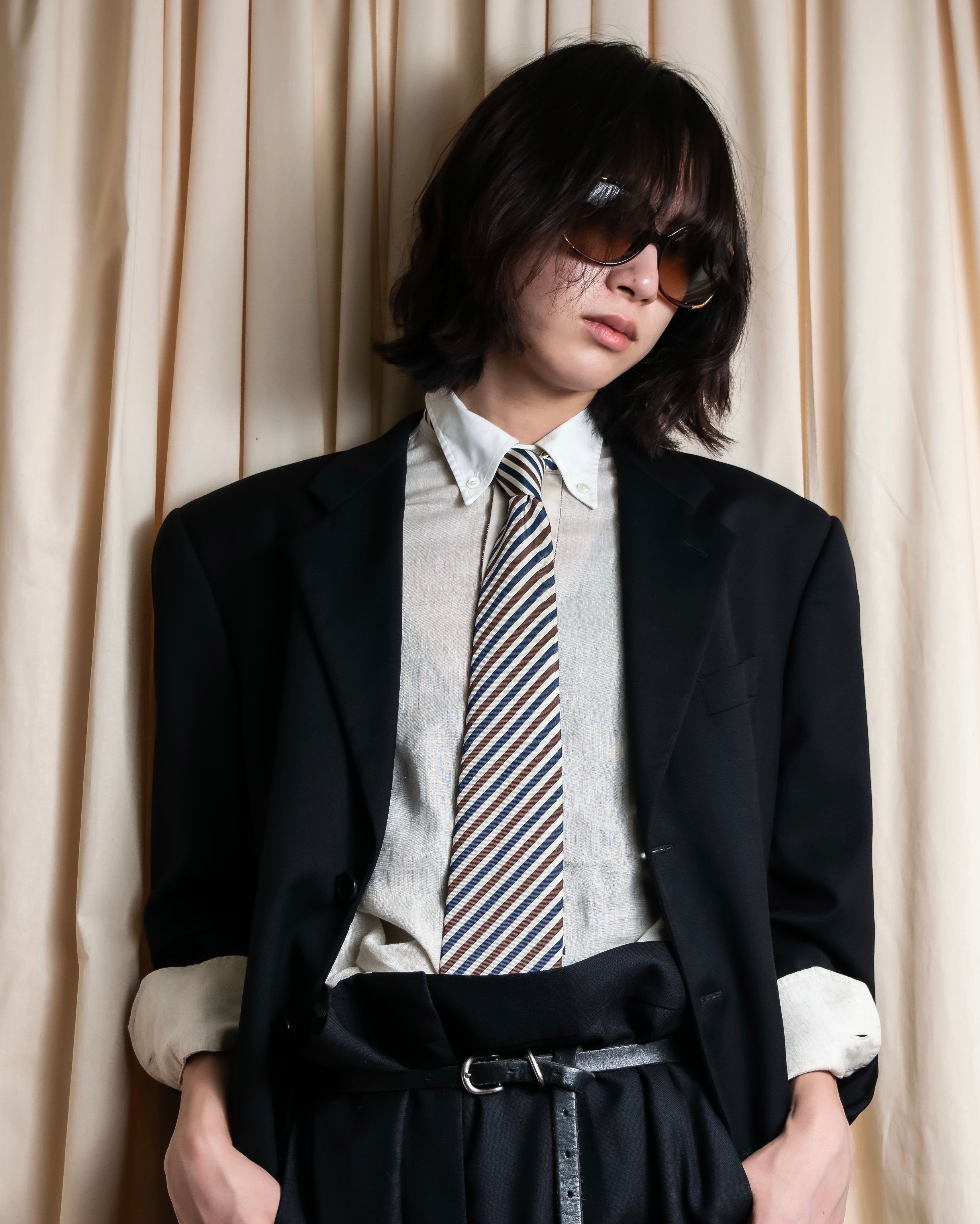 "ARMANI COLLEZIONI" Classic structured wool set up