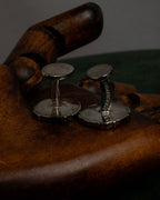 "Tiffany&Co" Atlas design silver cufflinks