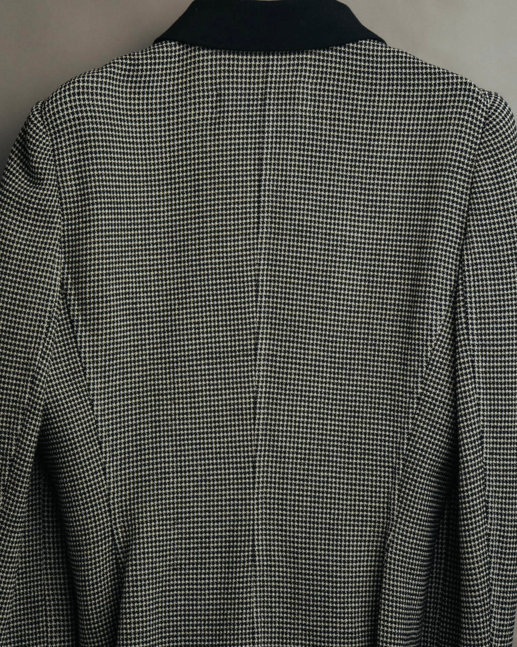 "Christian Dior" 80's-90's Wool-blend houndstooth jacket