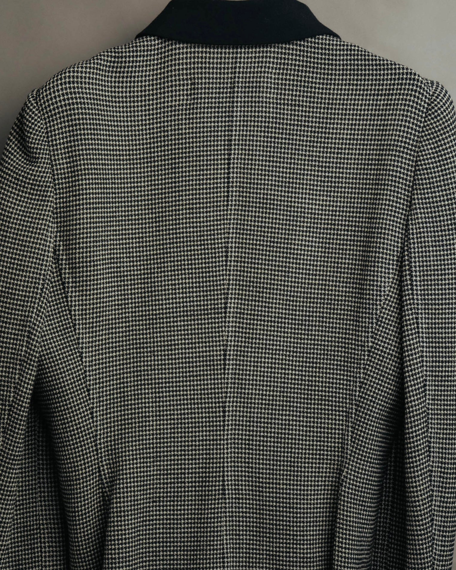 "Christian Dior" 80's-90's Wool-blend houndstooth jacket