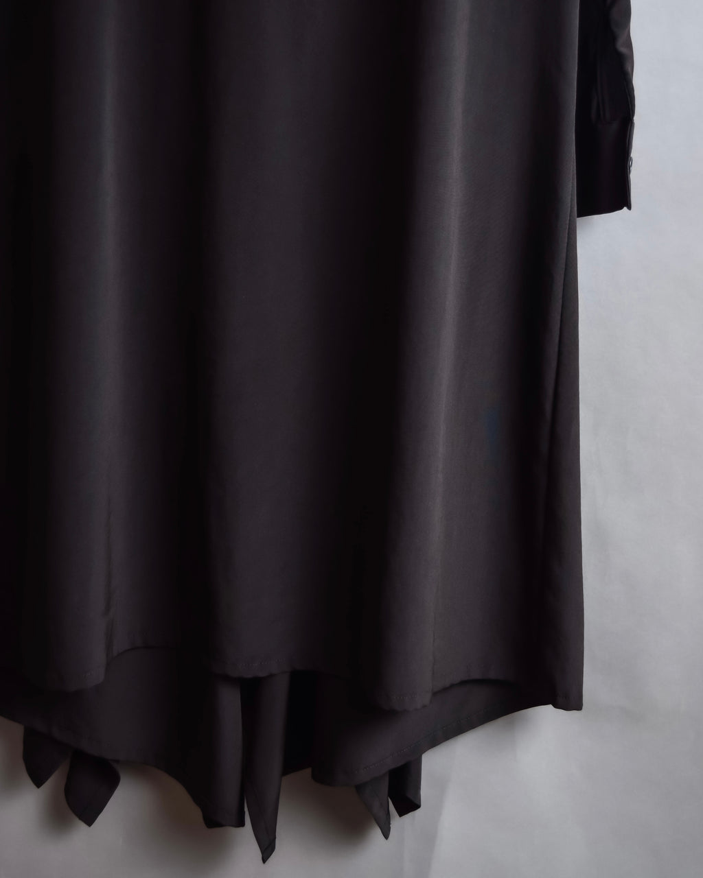 "LIMI feu" Draped asymmetric layered rayon dress