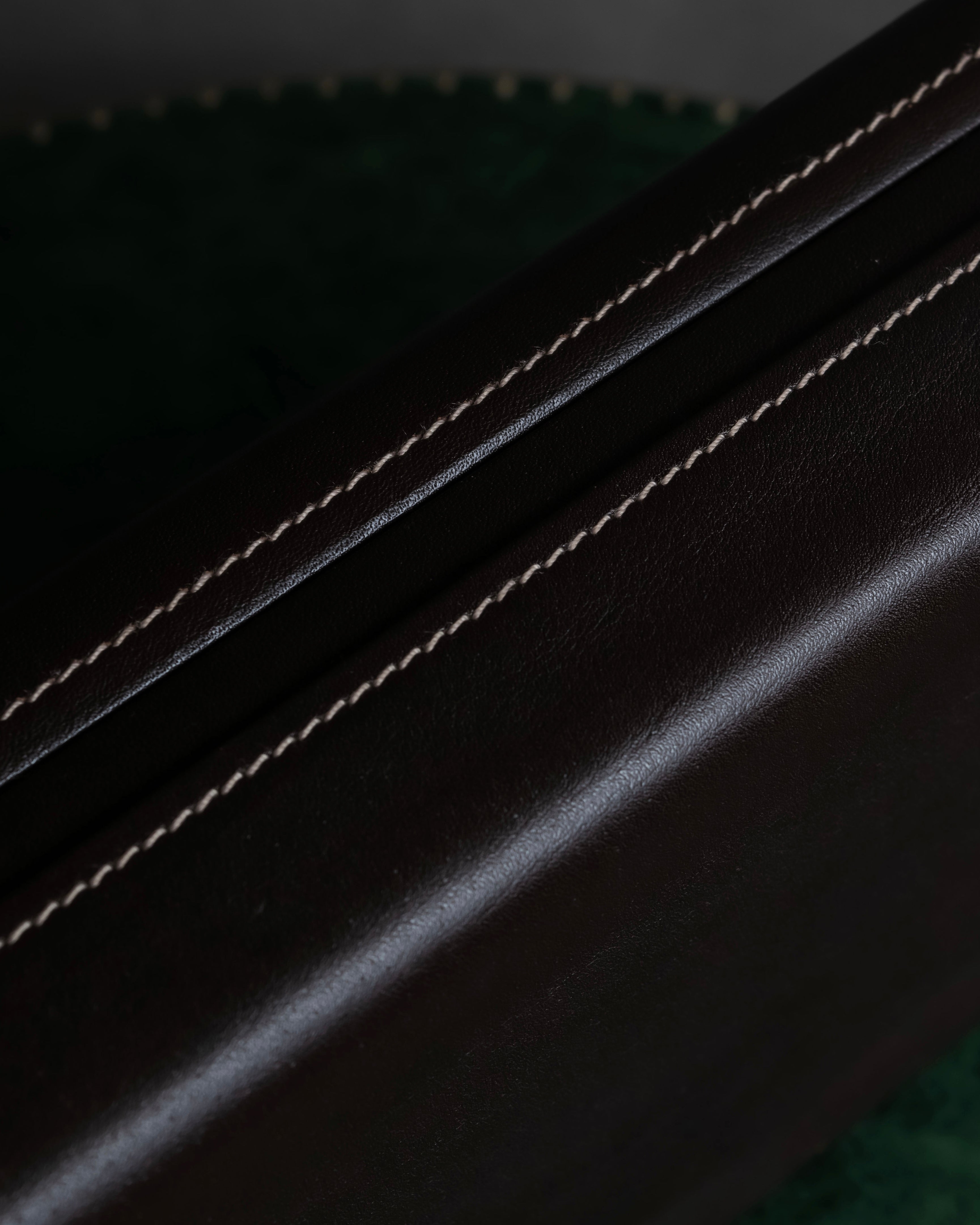 "LOEWE" Logo engraved wooden storage box