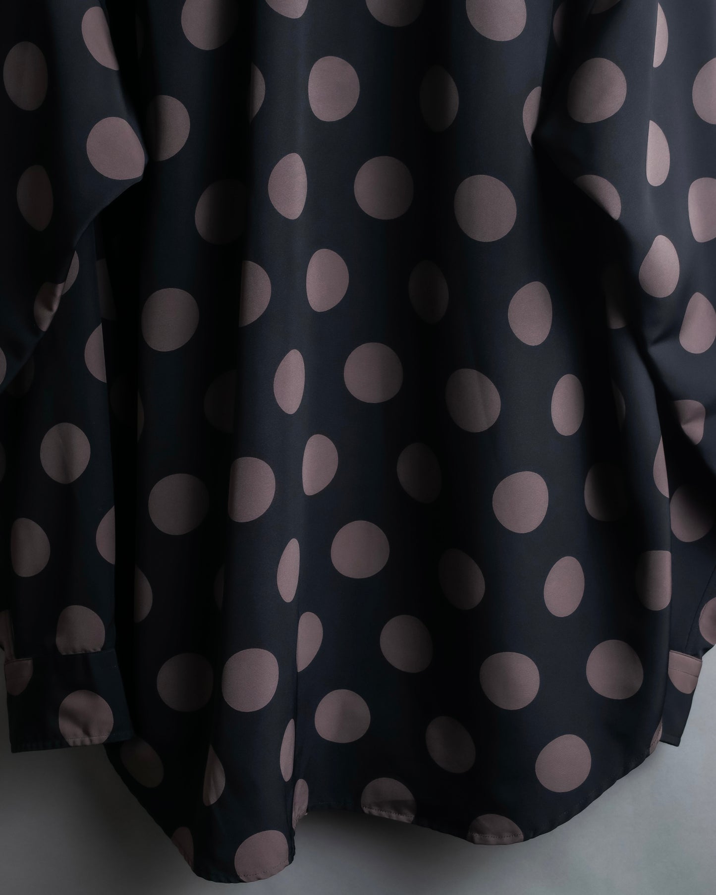 "JOHN LAWRENCE SULLIVAN" 19SS dot pattern oversized shirt