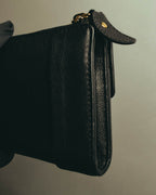 "Chloé" 2010's Black leather long wallet