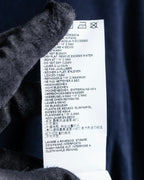 "MAISON MARGIELA" 16AW elbow patch design navy color knit