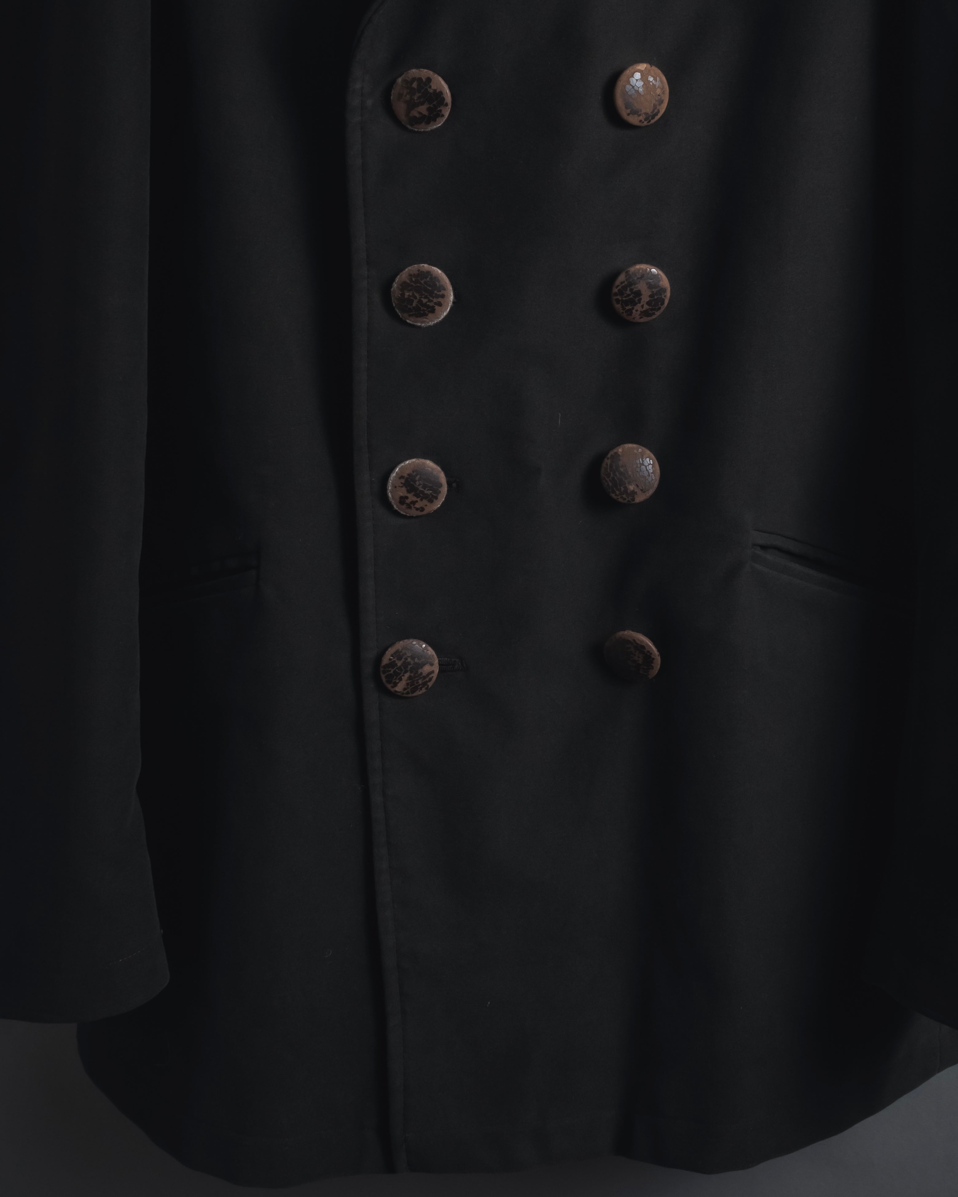 "ETRO" 08AW graphic-lined double-breasted coat