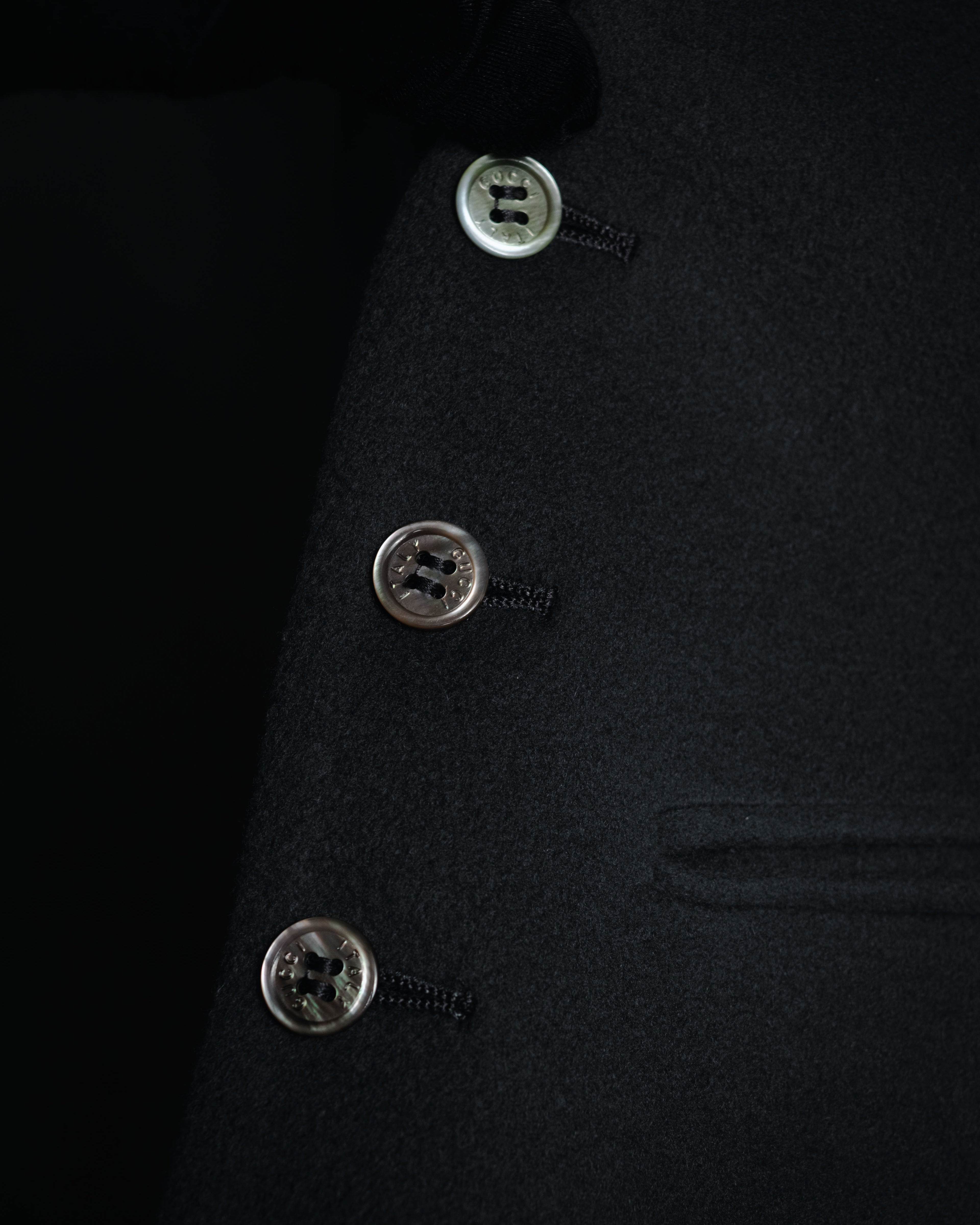 "GUCCI" 00’s wool tailored vest