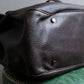 "Salvatore Ferragamo" Double Gancini motif foil stamped leather shoulder bag