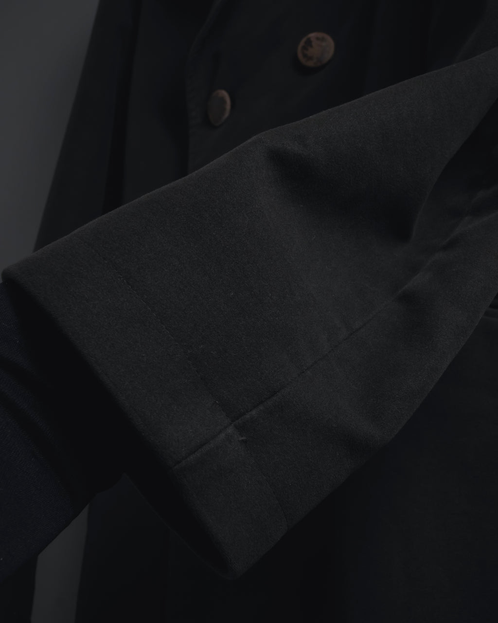 "ETRO" 08AW graphic-lined double-breasted coat