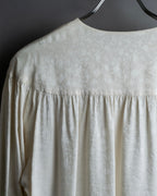 "Christian Dior" Shiny off-white shirt