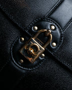 "Salvatore Ferragamo" Key-shaped Gancini motif design leather bag