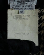 "Valentino Garavani" Houndstooth pattern lace velvet design set up