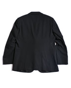 GIORGIO ARMANI/ Single Breasted 2B Pure Wool Tailored Jacket
Black