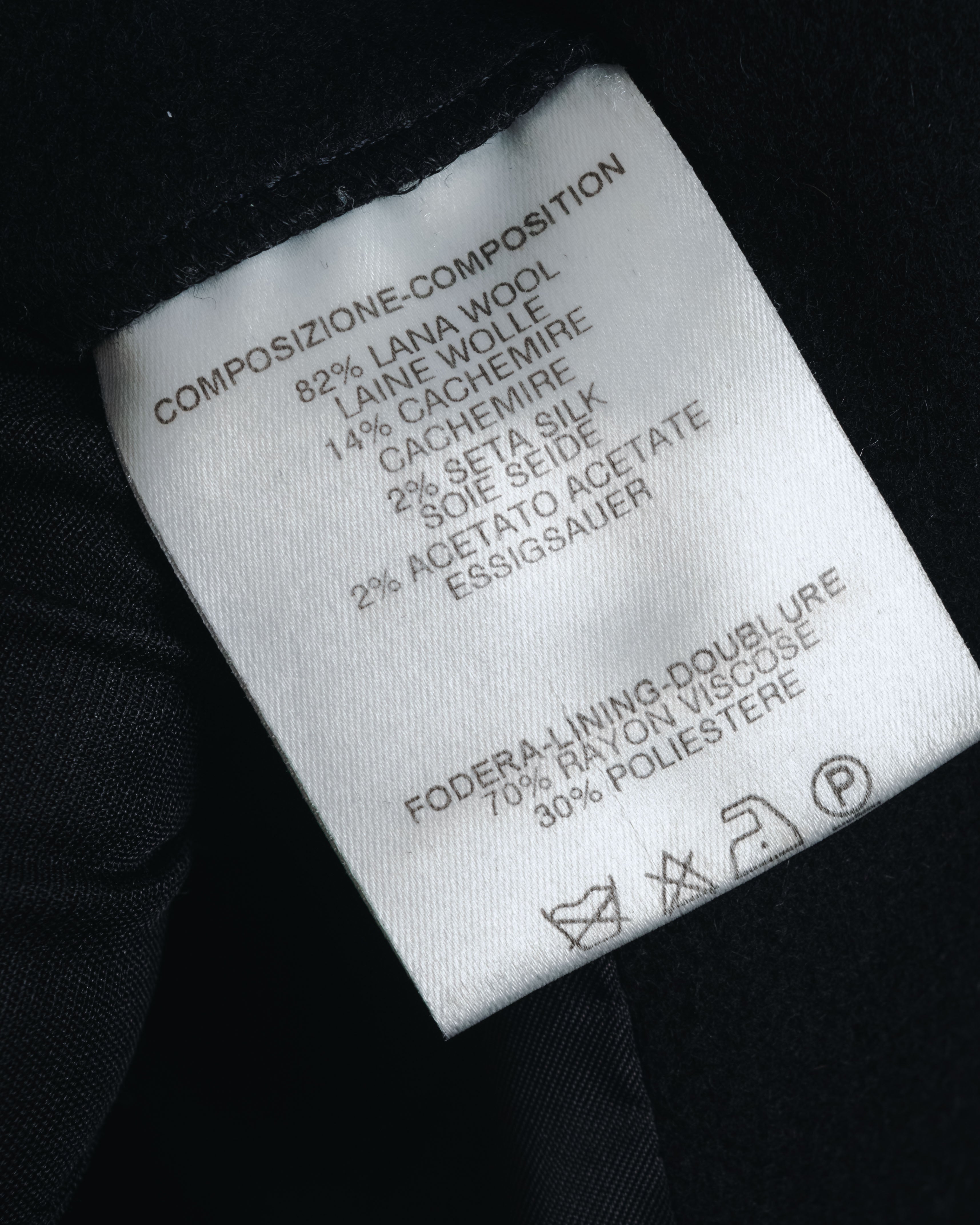 –SPECIAL– "GUCCI"
00’s double-breasted cashmere blend long coat