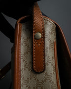 "CELINE Macadam pattern combination shoulder bag