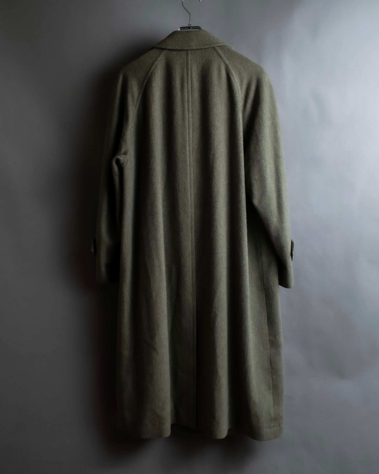 "Pierre Cardin" Double breasted oversized melton chester coat