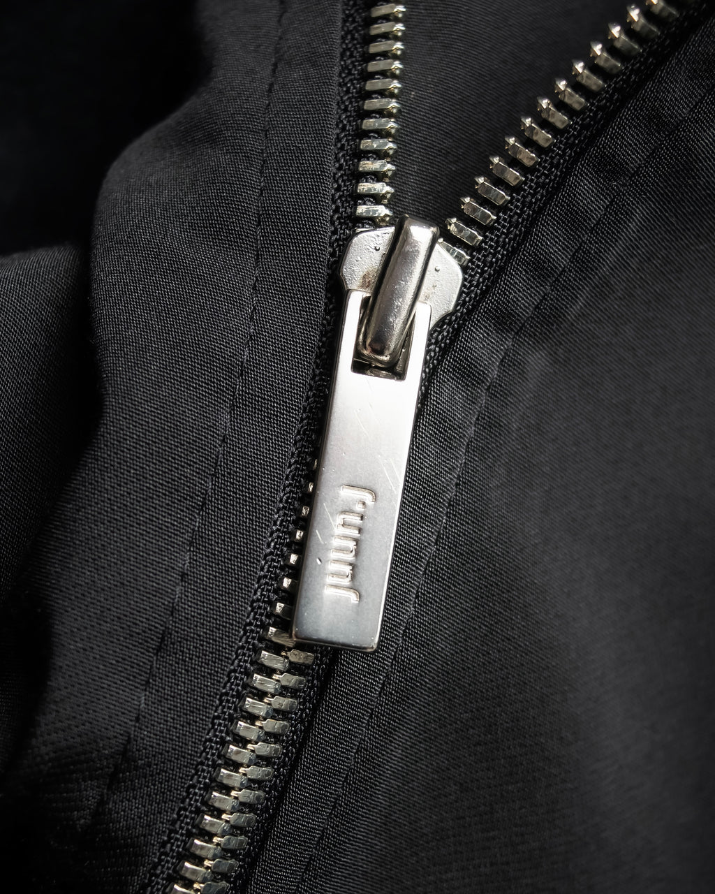 "Juun.J" Zip-up blouson docking design jacket