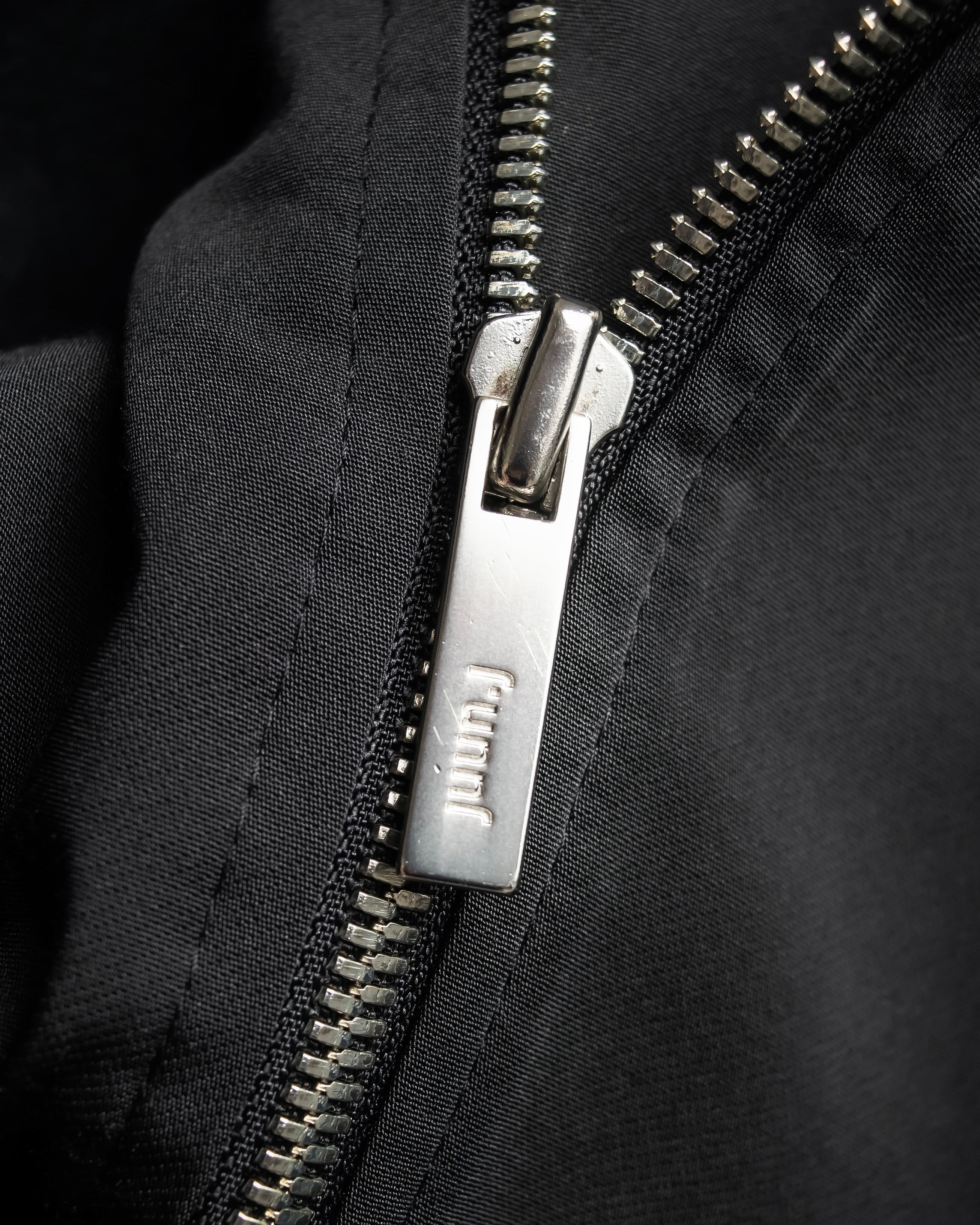 "Juun.J" Zip-up blouson docking design jacket