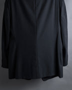 "ARMANI COLLEZIONI" Notched drape classically tailored jacket
