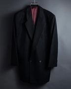 "BALENCIAGA" Chalk stripe pattern long silhouette set up