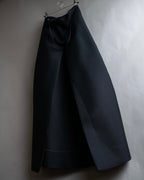 "WE11DONE" Flare silhouette super maxi skirt