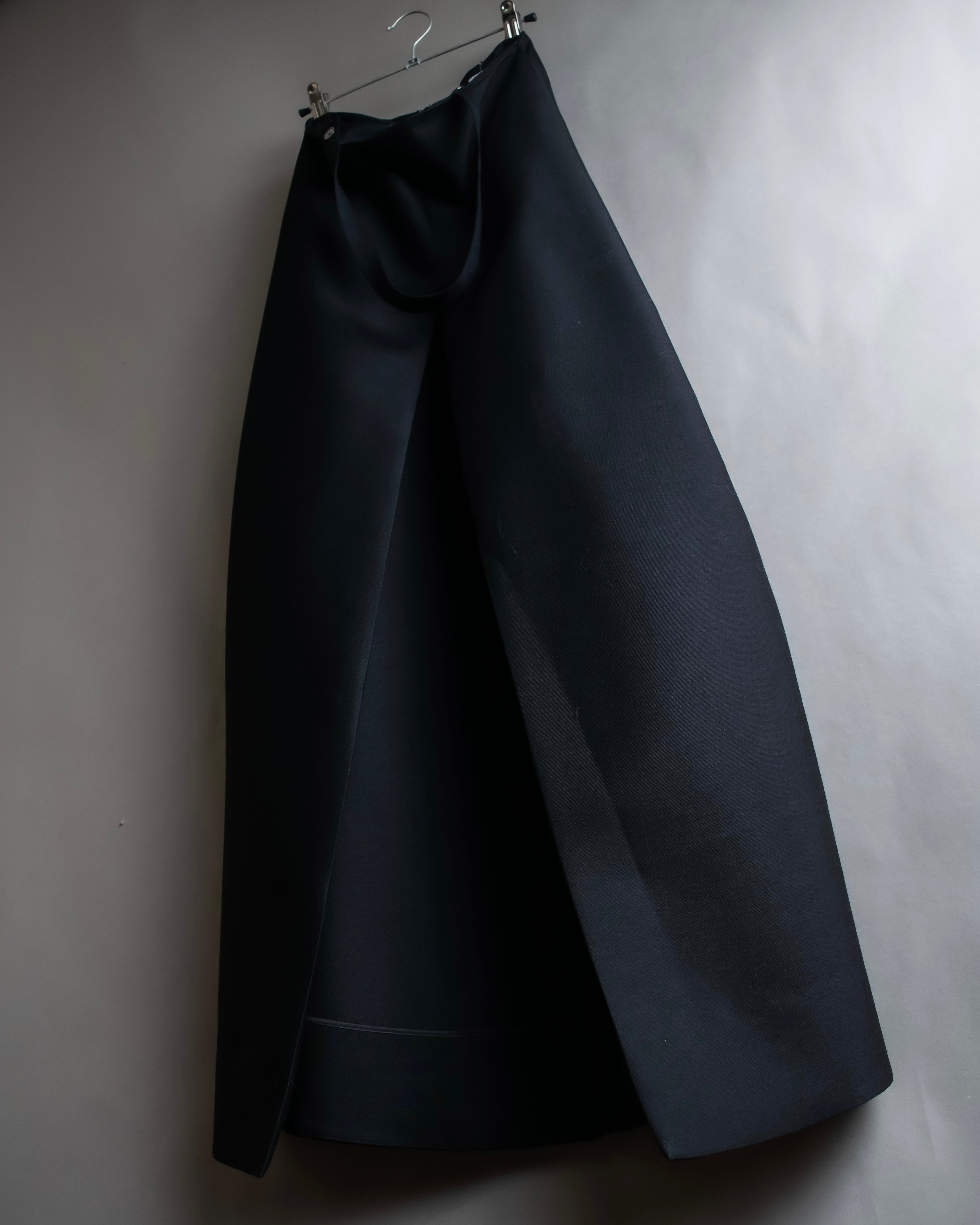 "WE11DONE" Flare silhouette super maxi skirt