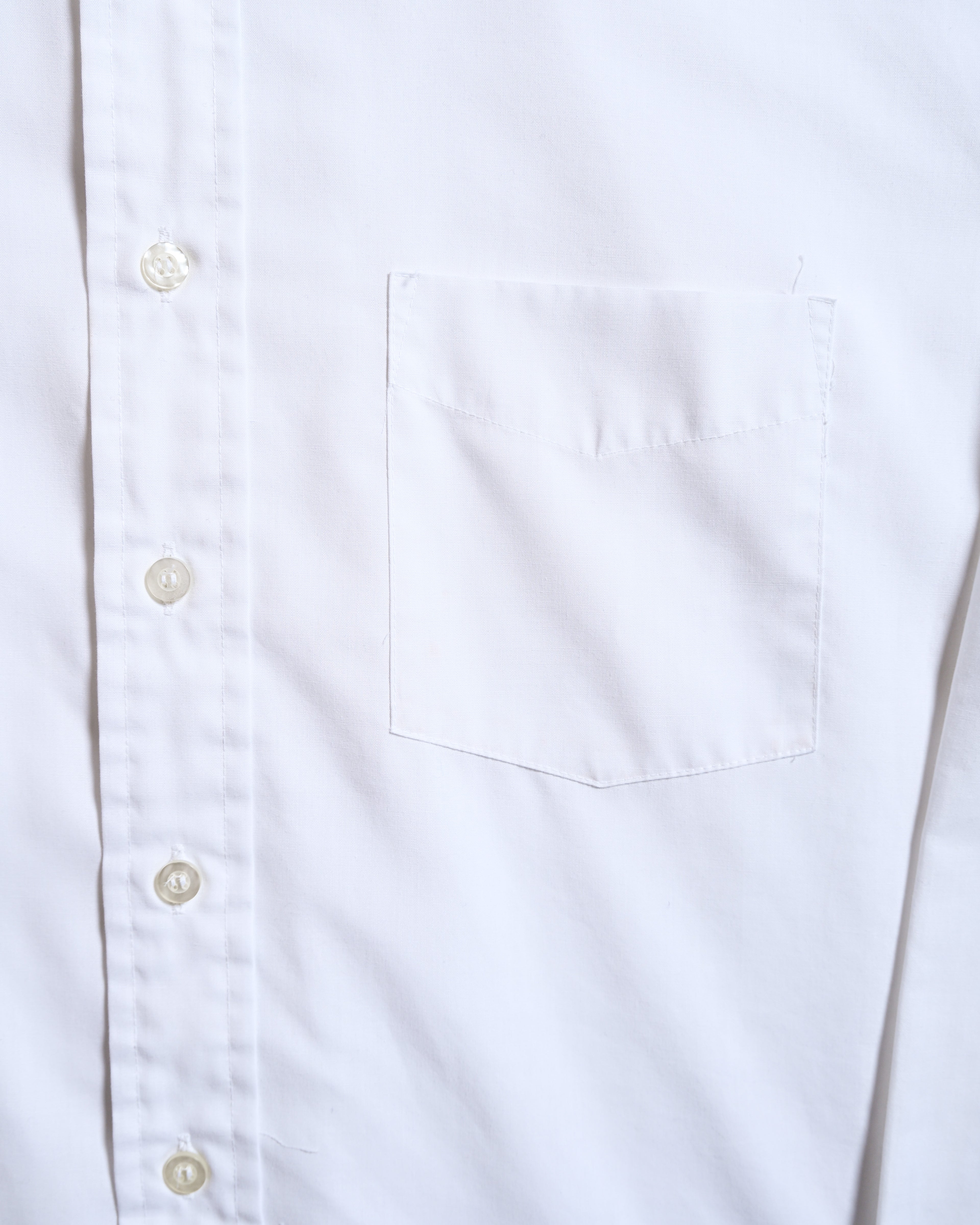 VINTAGE/ Pointed Collar White Shirt
