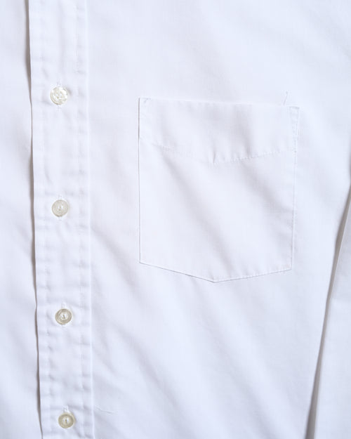 VINTAGE/ Pointed Collar White Shirt