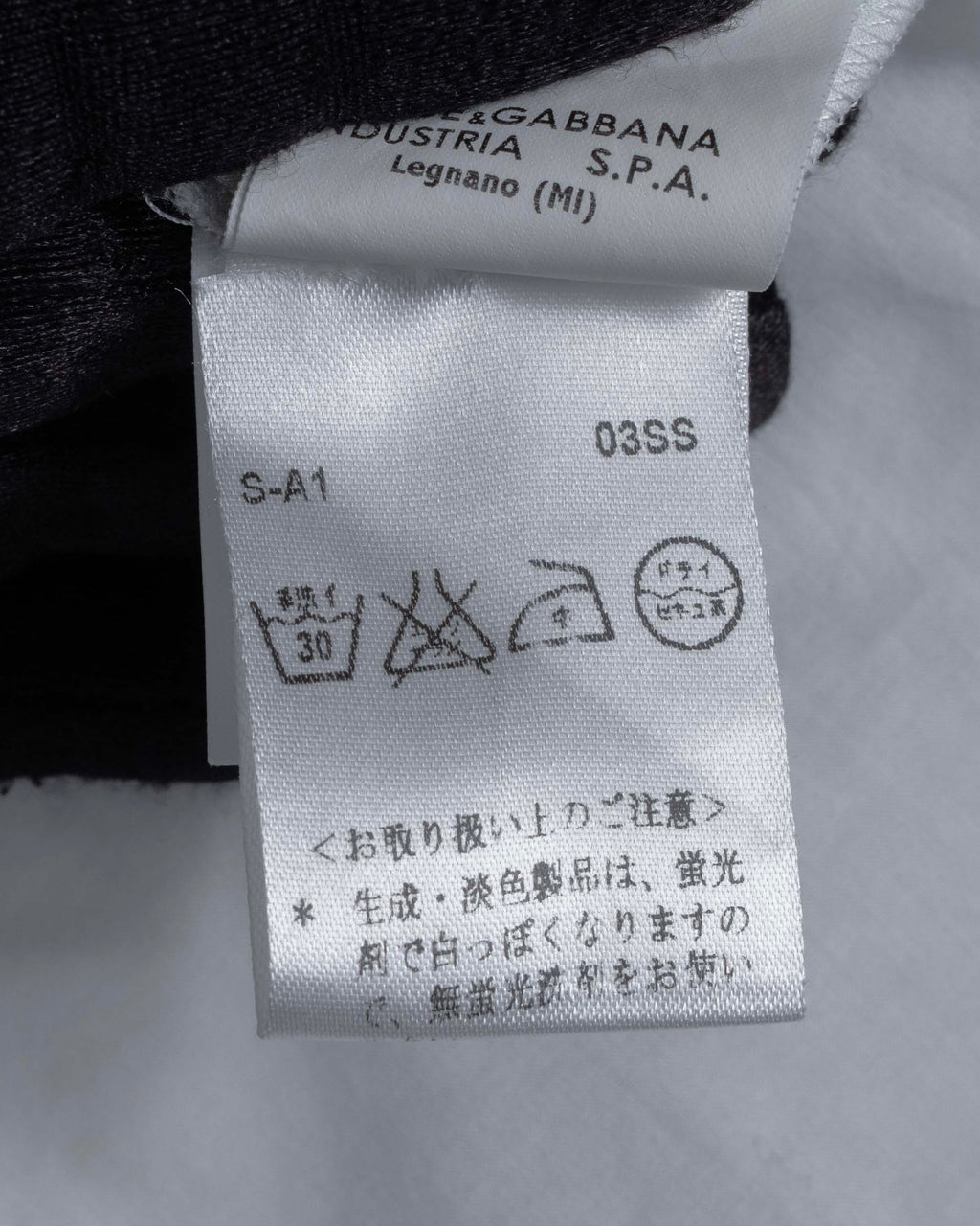 "Dolce & Gabbana" Tiered frill design white shirt