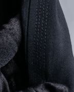 "LOEWE" Deep pleat tapered draped slacks