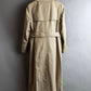 "BURBERRYS" Traditional belt design long length trench coat