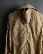 "Max Mara" Hooded mid-length lightweight coat