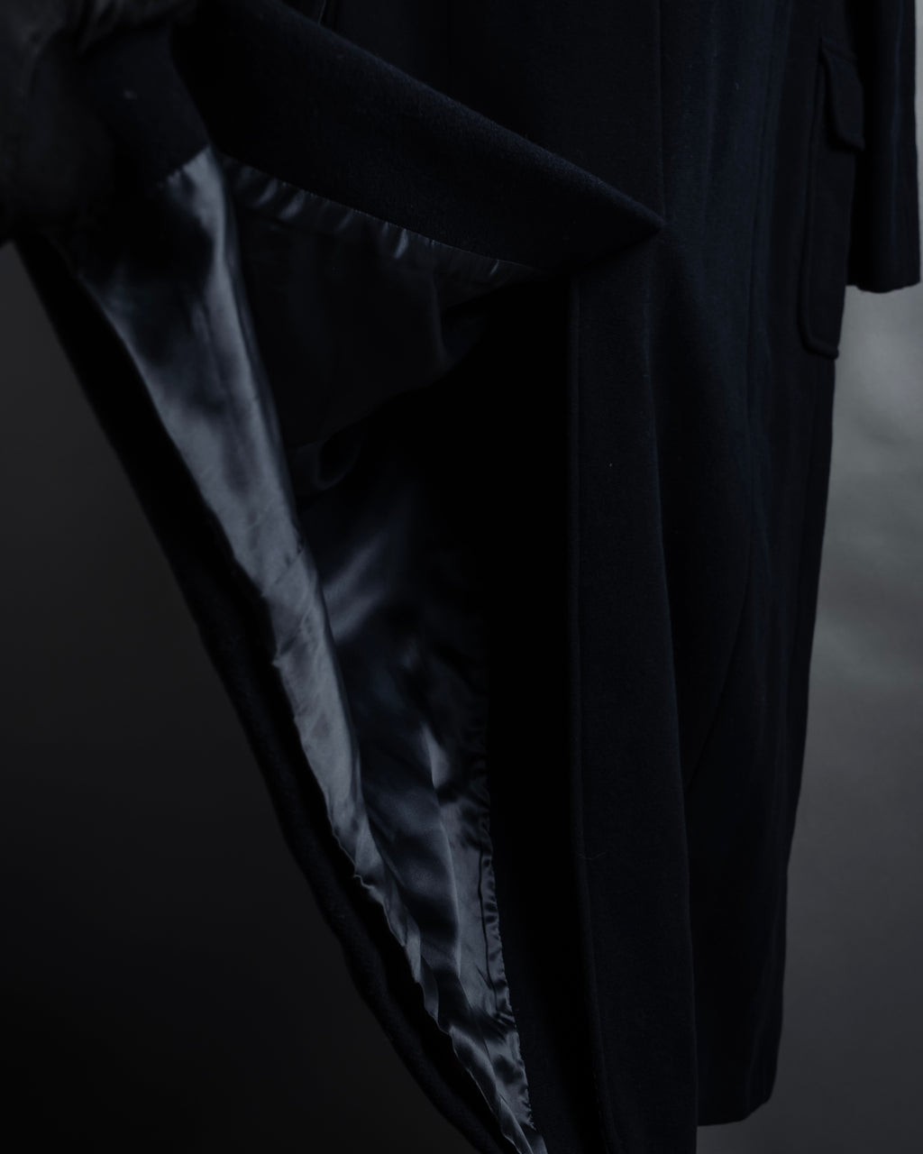 "MAX&Co." Straight fitting super maxi-length chester coat