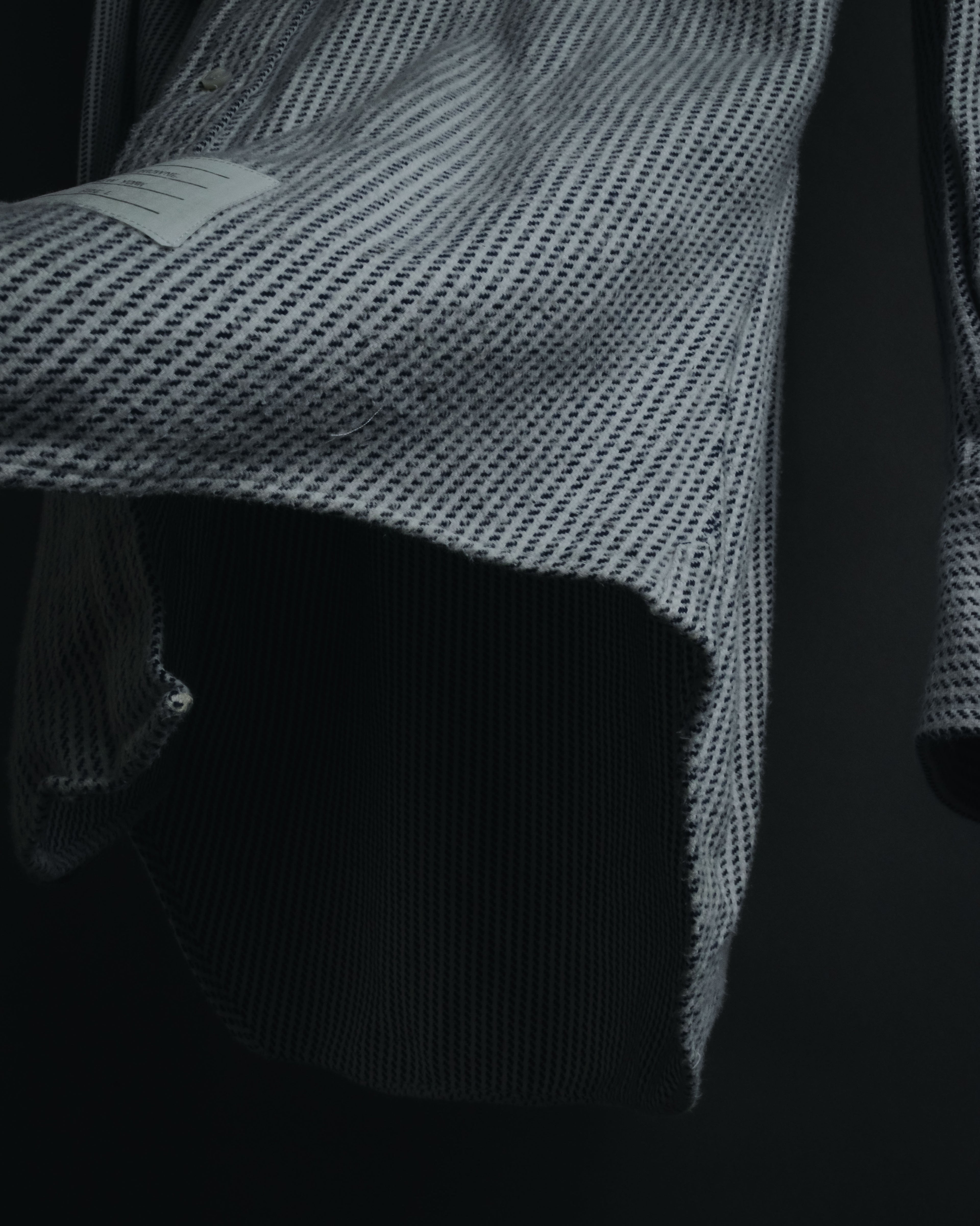 "THOM BROWNE" Micro patterned button-down shirt