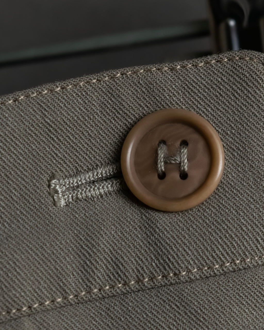 "HERMES" Margiela period silk wide straight slacks