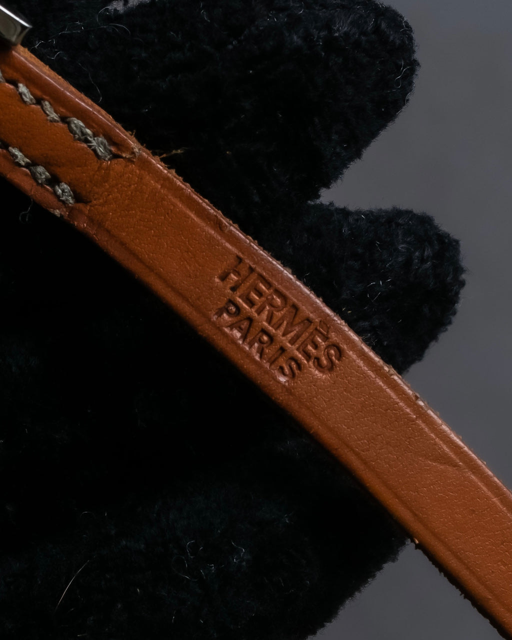 "HERMES" API Doubletour layered design belt bracelet