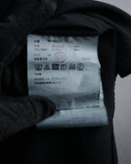 “COMME des GARCONS” 2022SS  Fringed dress shirt