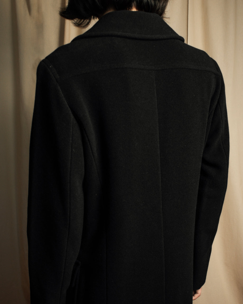 "MAX&Co." Straight fitting super maxi-length chester coat