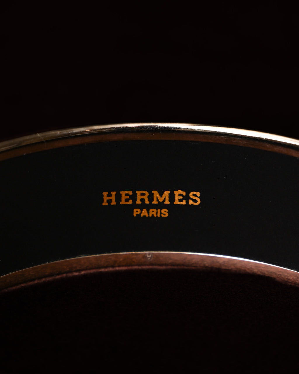 HERMES/ “Email cheval gm” Horse Designed Bangle