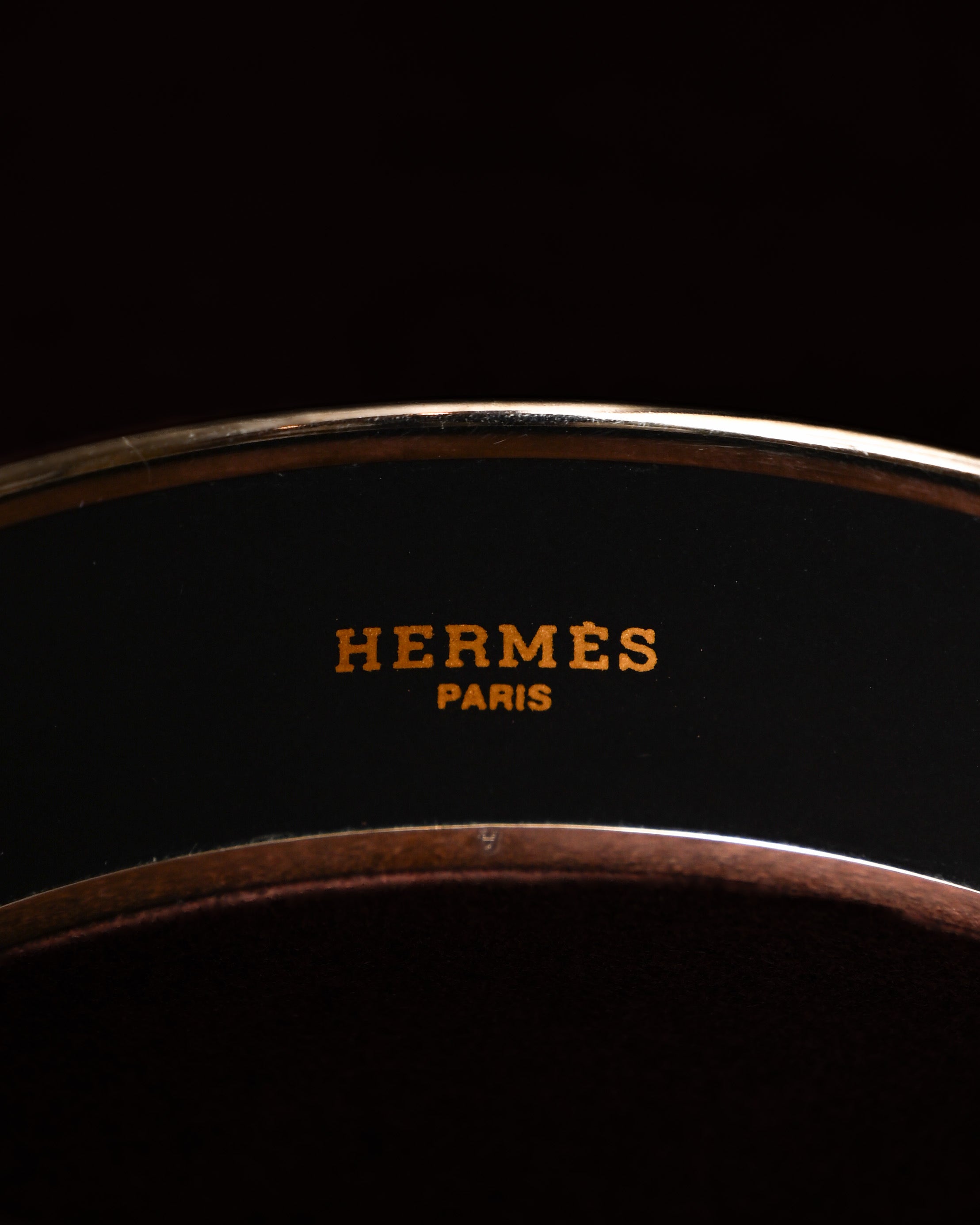 HERMES/ “Email cheval gm” Horse Designed Bangle