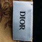 "Christian Dior" Baroque floral pattern silk twill scarf